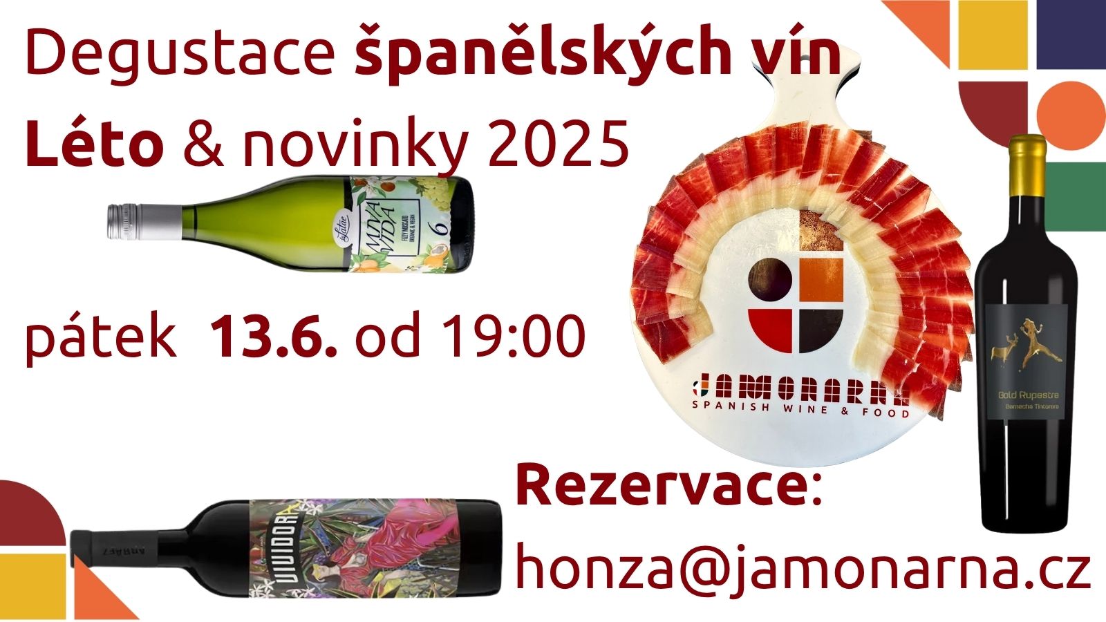 degustace pátek 13.6. od 1900